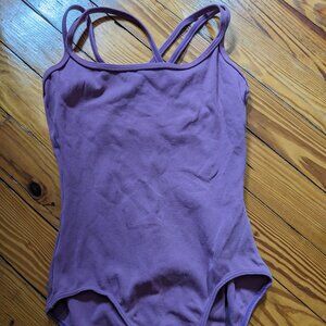 Ballet leotard adult small dark purplish pink 🩷
